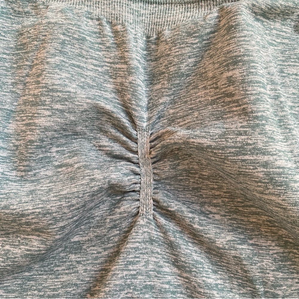 Gymshark Vital Rise Seamless Leggings Women’s Size Small Washed Jade Marl - Picture 10 of 16